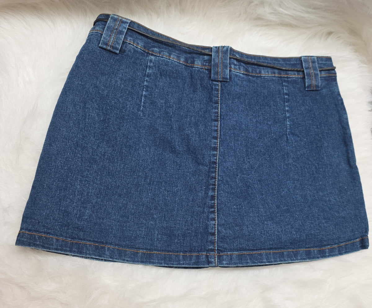 Denim Skort