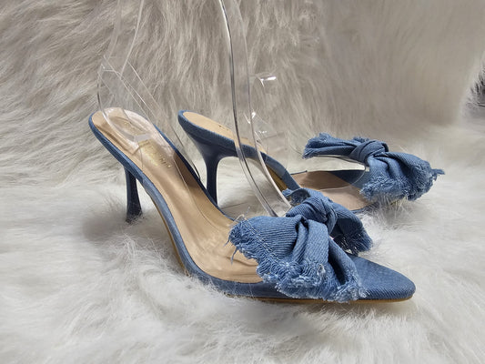 Denim Heels