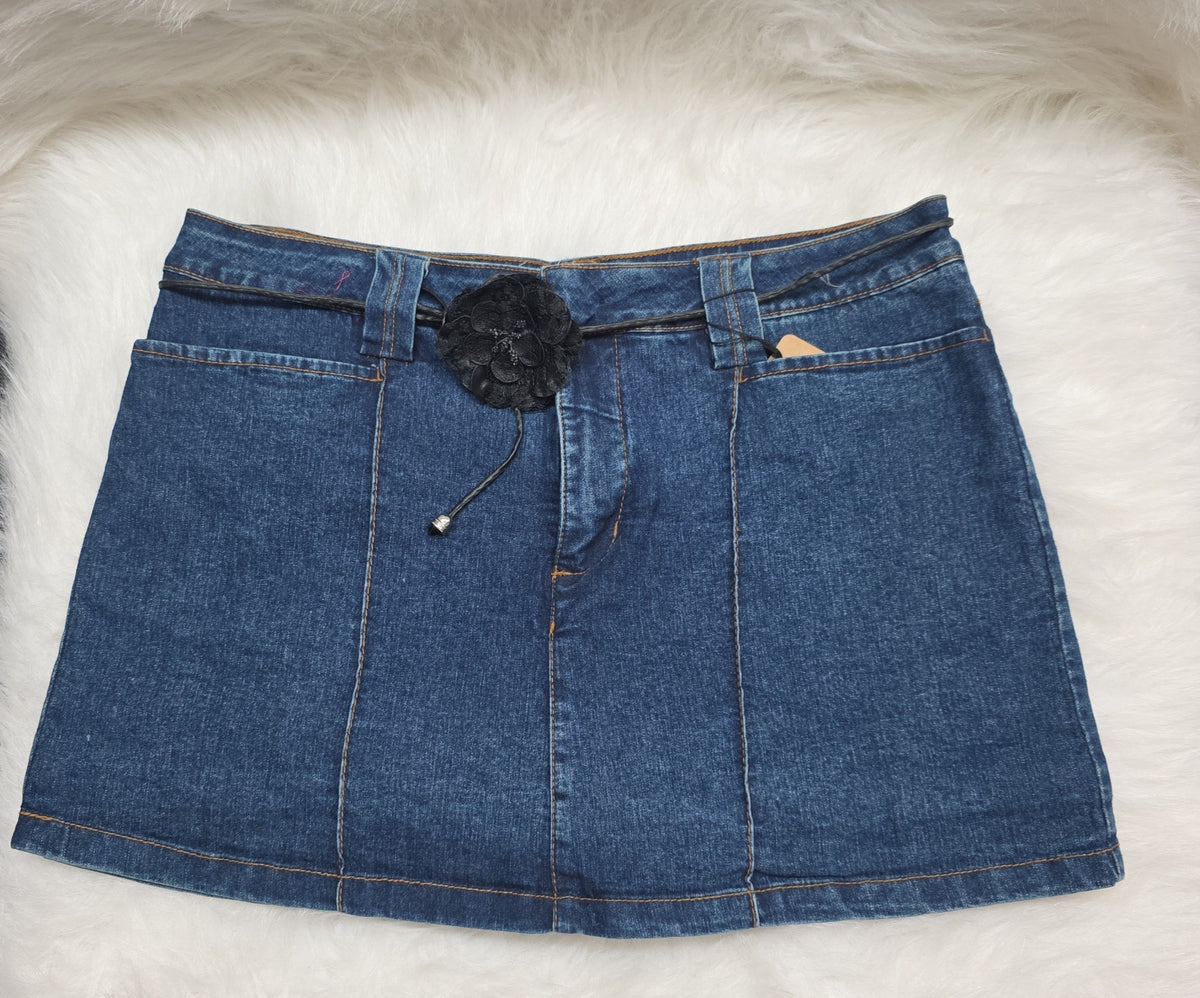 Denim Skort