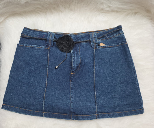 Denim Skort