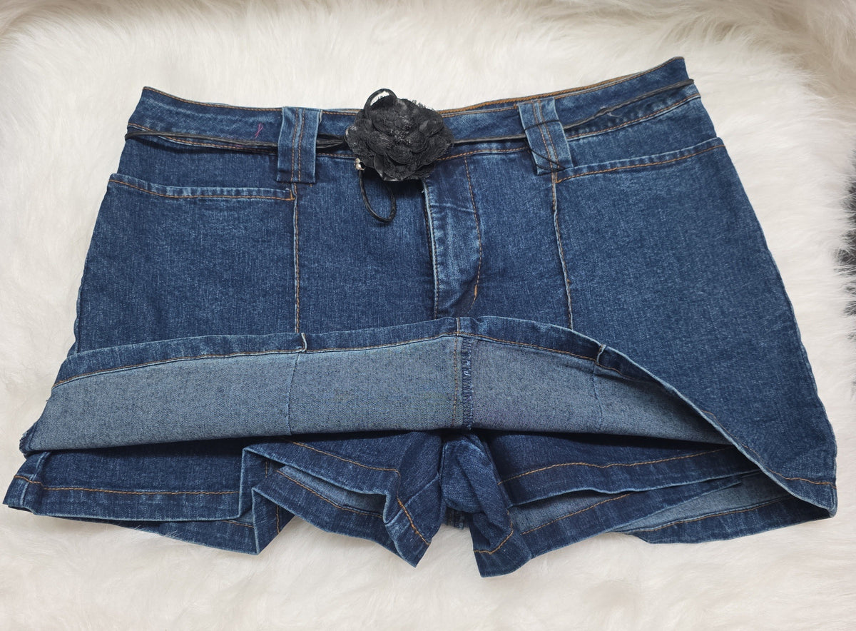Denim Skort